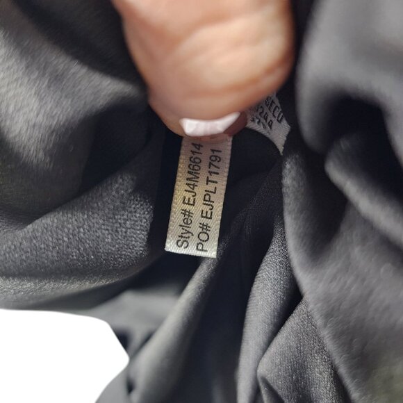 Eliza J Womens Lace & Satin Black Sleeveless Cocktail Dress Size 4 - Picture 5 of 9